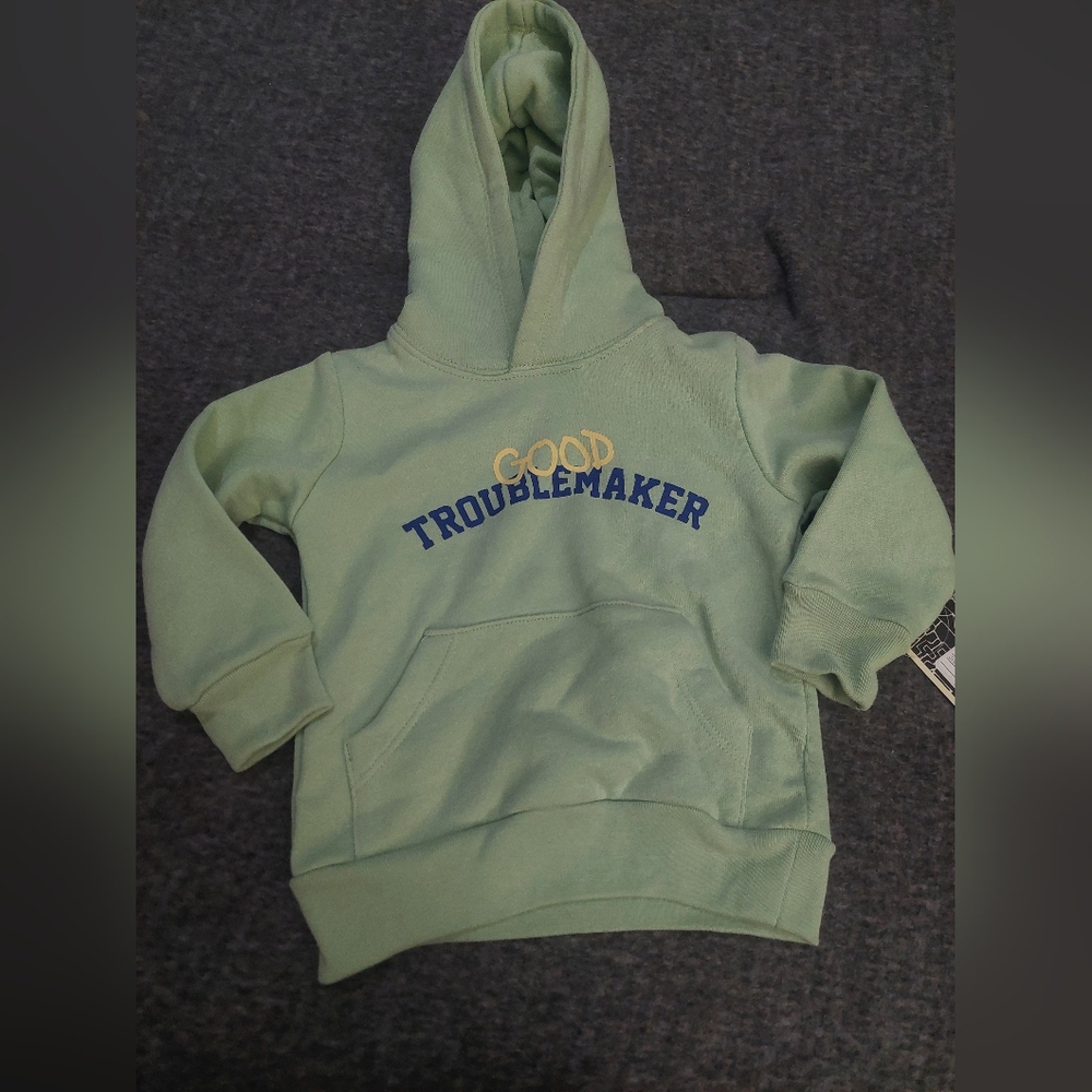 Nwt Good Trouble Hoodie‎ size 12mo